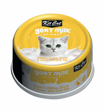 Charger l'image dans la galerie, Kit Cat Repas gourmand au lait de chèvre en conserve pour chats (70g)
