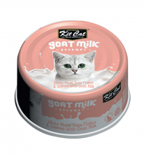 Charger l'image dans la galerie, Kit Cat Repas gourmand au lait de chèvre en conserve pour chats (70g)