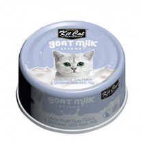Charger l'image dans la galerie, Kit Cat Repas gourmand au lait de chèvre en conserve pour chats (70g)