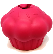 Charger l'image dans la galerie, SodaPup Cupcake Jouet à mâcher et distributeur de gâteries en caoutchouc durable, rose