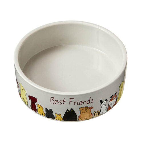 Spot-Bol en Grès pour Chiens, Best Friends, 5’’