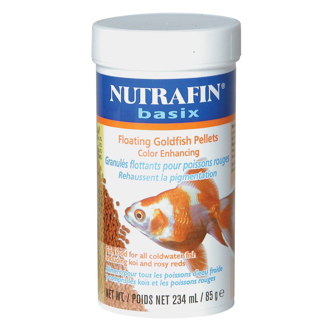 Nutrafin Basix-Aliment en Granulés Flottants pour Poissons Rouges, 85g