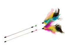Charger l&#39;image dans la galerie, Agace-chat avec plumes en vrac
