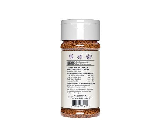 Crumps' Naturals Gâteries Pour Chien, Flocons De Boeuf à Saupoudrer 120g