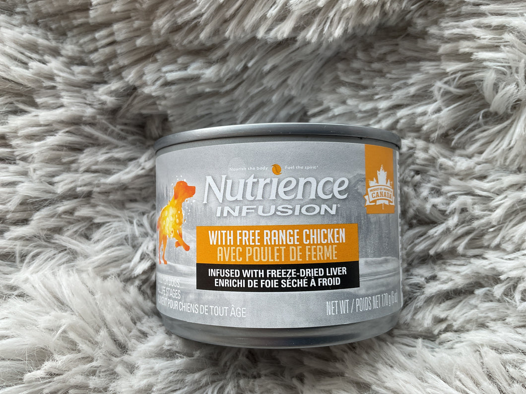 Nutrience Infusion Nourriture en conserve pour chiens (170g)