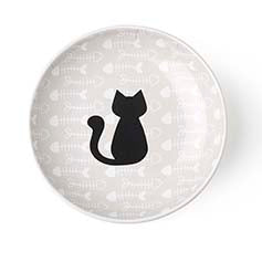 Assiette en Céramique pour Chats, 5’’