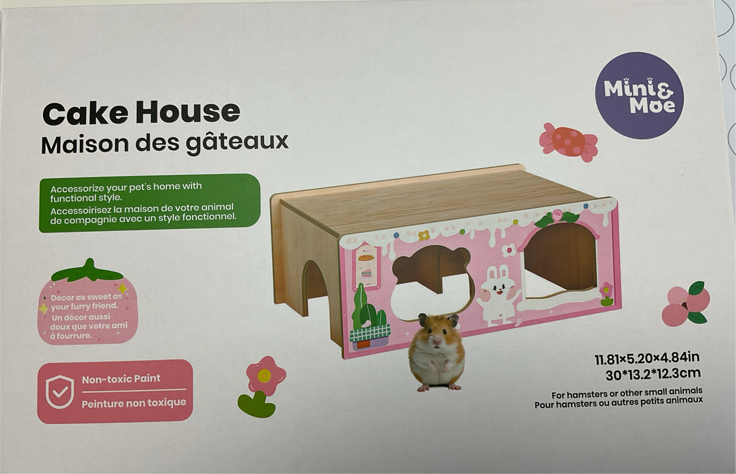 Mini&Moe-Maison des Gâteaux pour Hamsters.