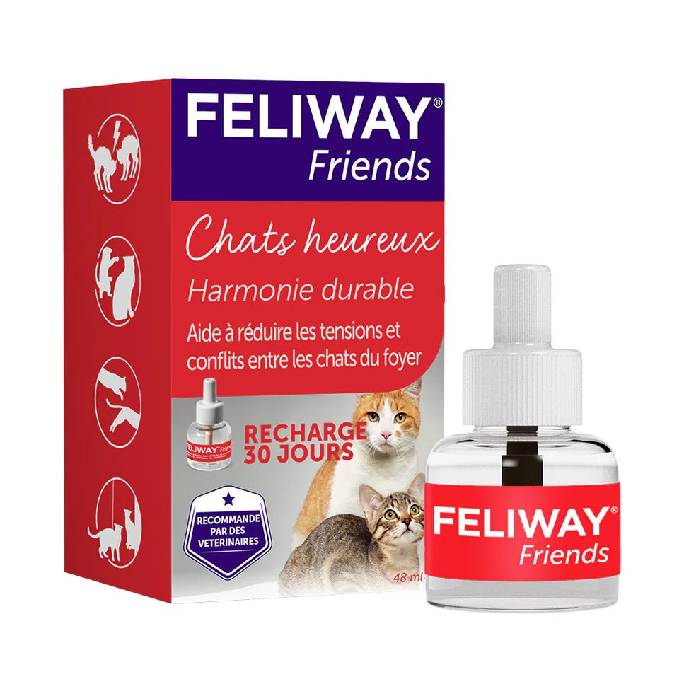 Feliway Friends-Recharge pour 30 Jours, 48 ml