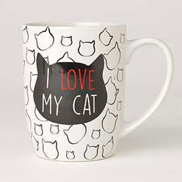Tasse Petrageous- I Love My Cat. 24 oZ