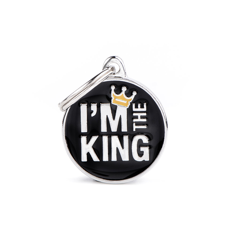 Médaille MyFamily petite ''THE KING''
