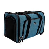 Charger l&#39;image dans la galerie, Dogit Explorer sac de transport extensible bleu
