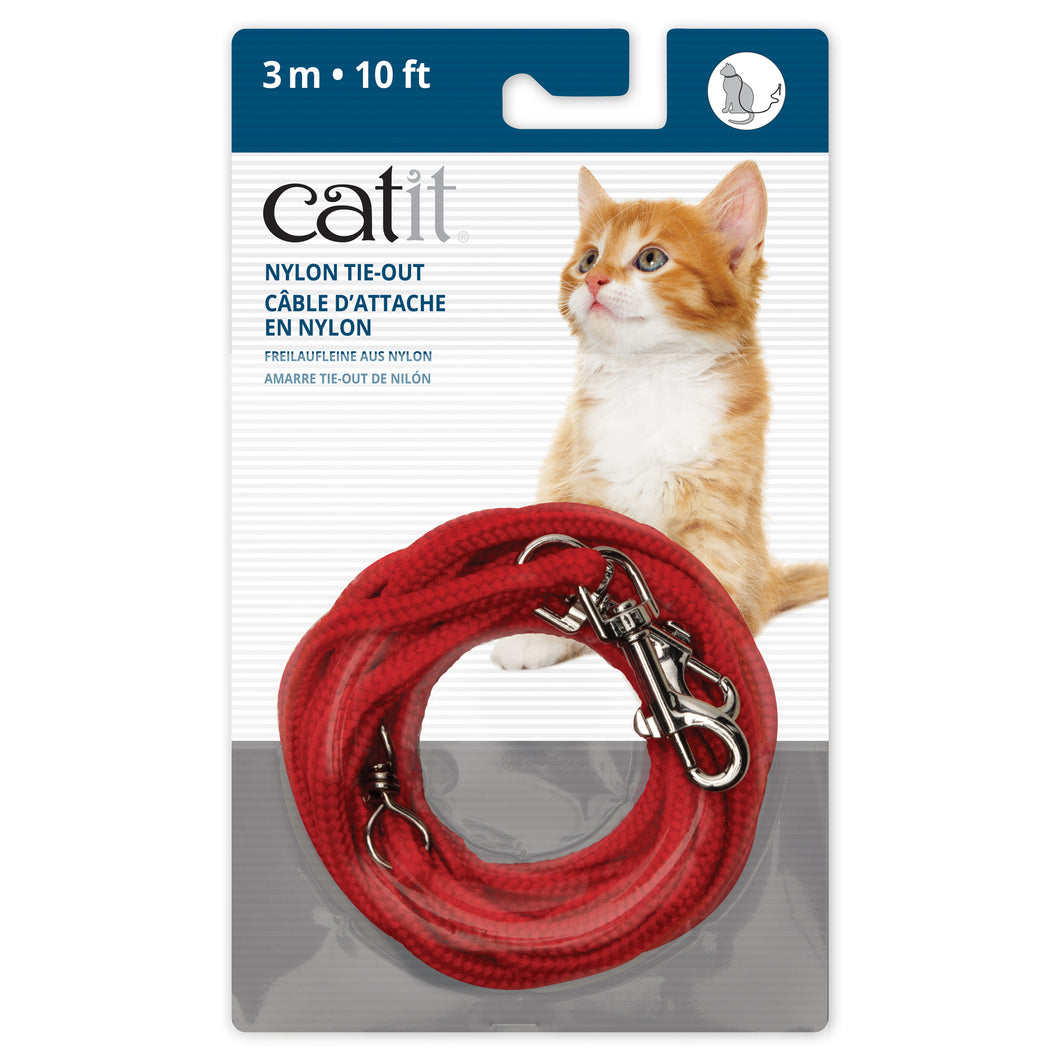 Catit Câble d’attache en Nylon pour chats (3m/10’)