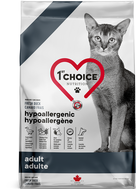 1st Choice hypoallergène sans grains formule canard