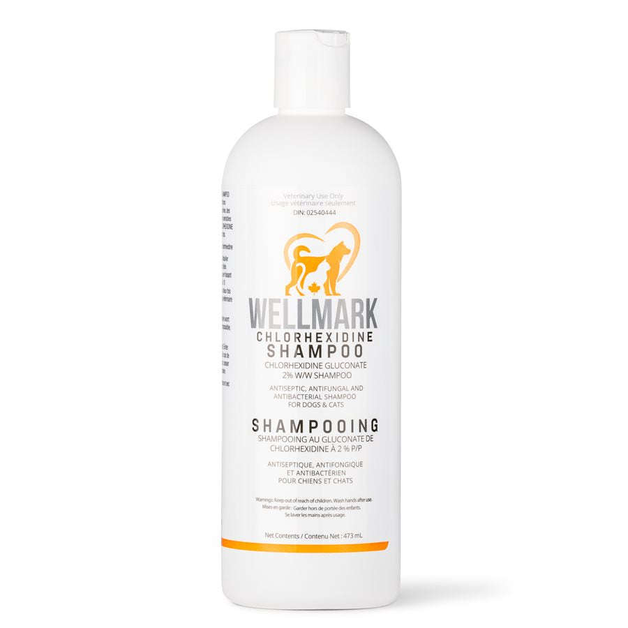 Wellmark-Shampooing au Gluconate de Chlorhexidine 2%,473 ml