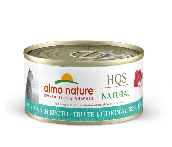 Almo Nature HQS  Natural, en bouillon, pour chat, 70g