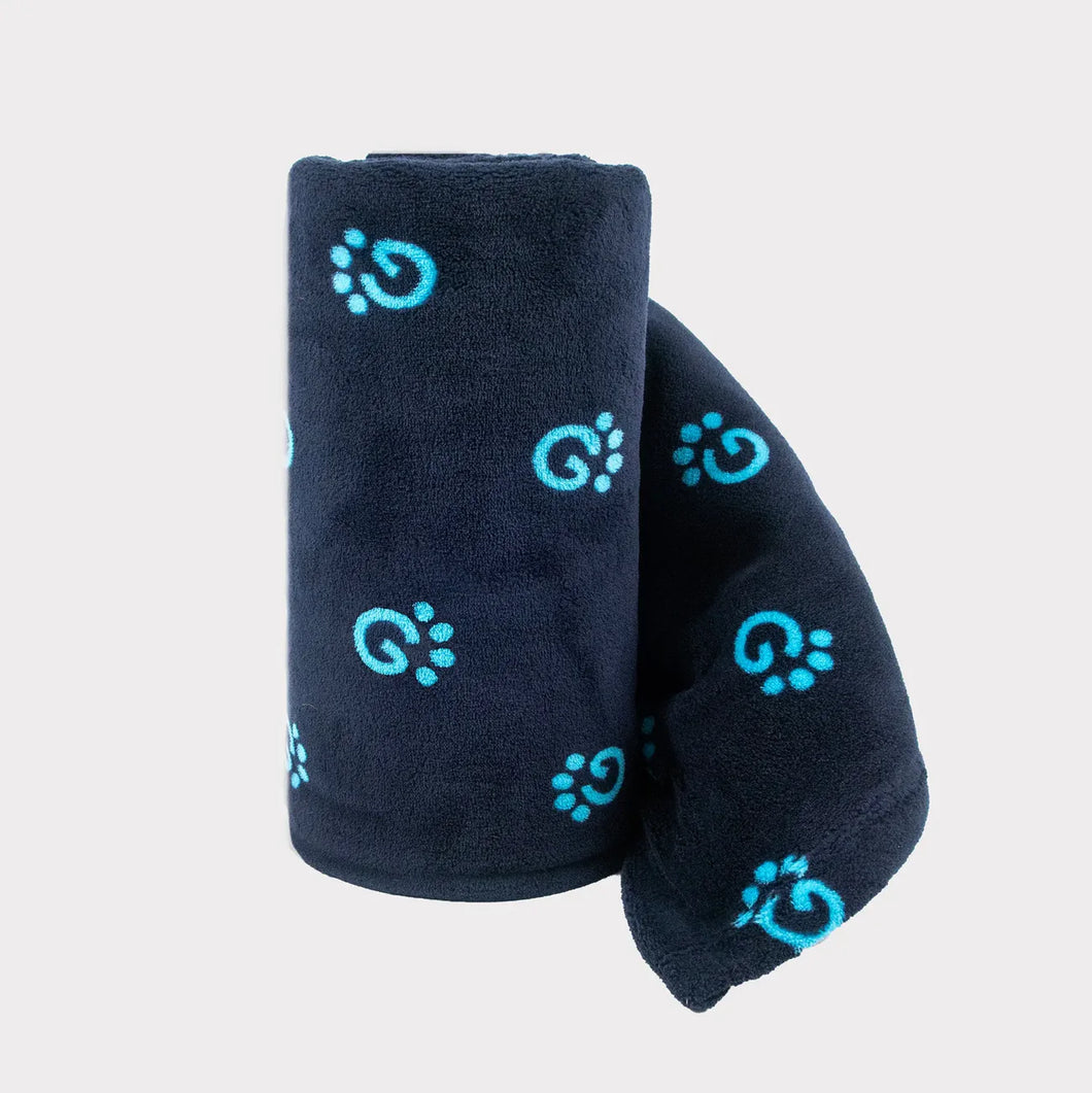 Couverture avec logo GF PET® | Marine, 160 - 130cm
