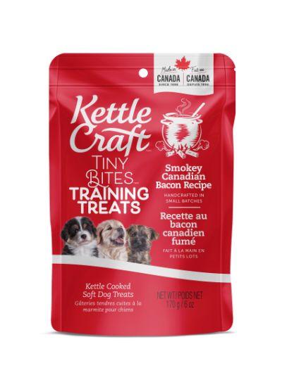 Kettle Craft-Gâteries tendres en petites bouchées. Saveur de bacon fumé canadien.340g