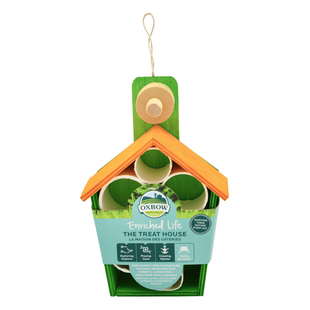 Maison des gâteries pour petits animaux Enriched Life Oxbow