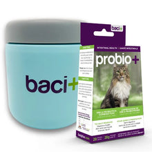 Charger l&#39;image dans la galerie, Baci+,Probio+, Pré et Probiotiques pour Chats (28 sachets x 1g). Avec pot mélangeur lnclu.
