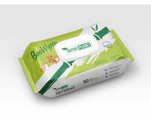 Charger l&#39;image dans la galerie, Define Planet, Lingettes Nettoyantes de Bambou pour Animaux.  Aux Extraits d’Agrume.
