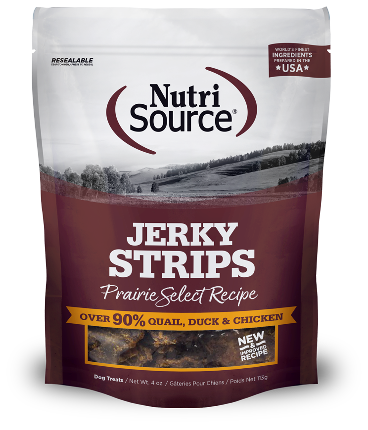 NutriSource Jerky recette Prairie Select