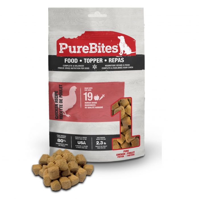 PureBites Repas / Topper recette de poulet