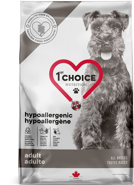 1st choice Hypoallergène à base de canard pour chiens de toutes races