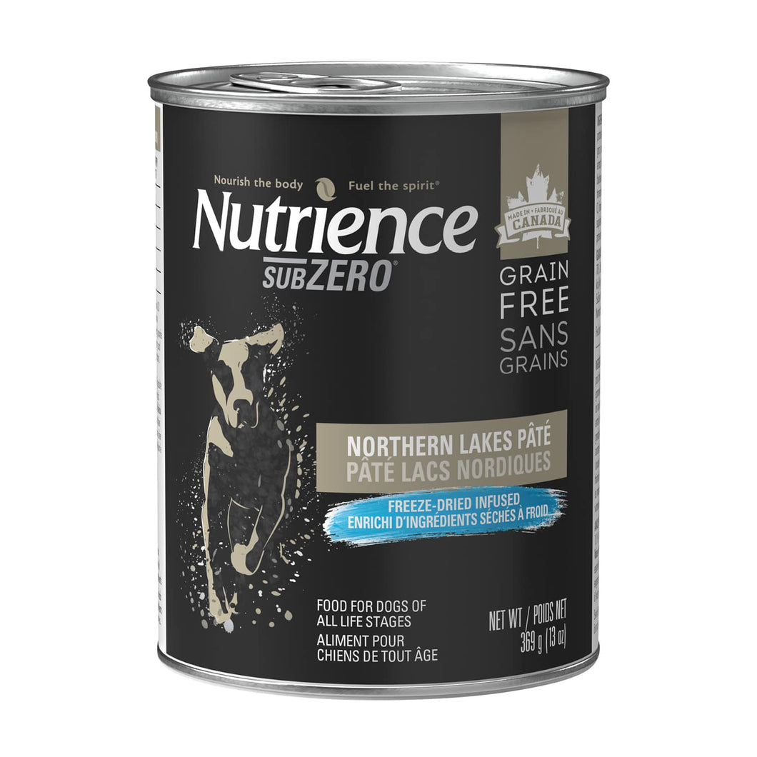 Nutrience SubZero Lacs Nordiques- Pâté pour chien 369g